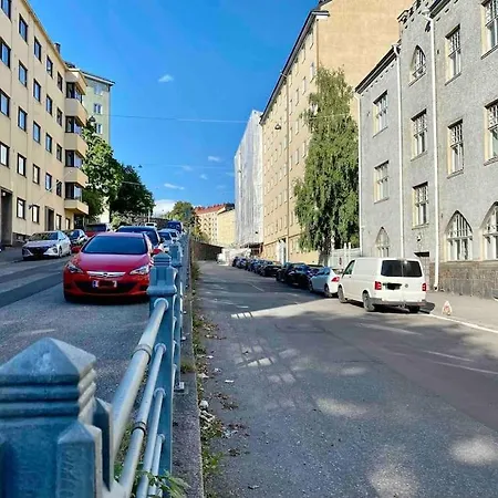 Studio Apartment, View Over The Roofs For The Sunrise Helsinki Exterior foto