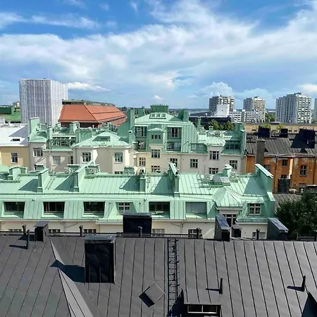 Studio Apartment, View Over The Roofs For The Sunrise Helsinki Exterior foto