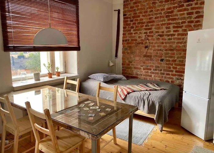 Studio Apartment, View Over The Roofs For The Sunrise